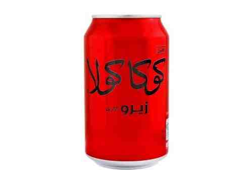 نوشابه قوطی کوکاکولا زیرو