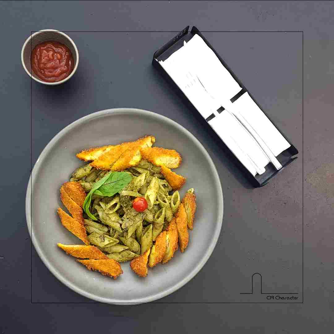 پاستا پستو وگن