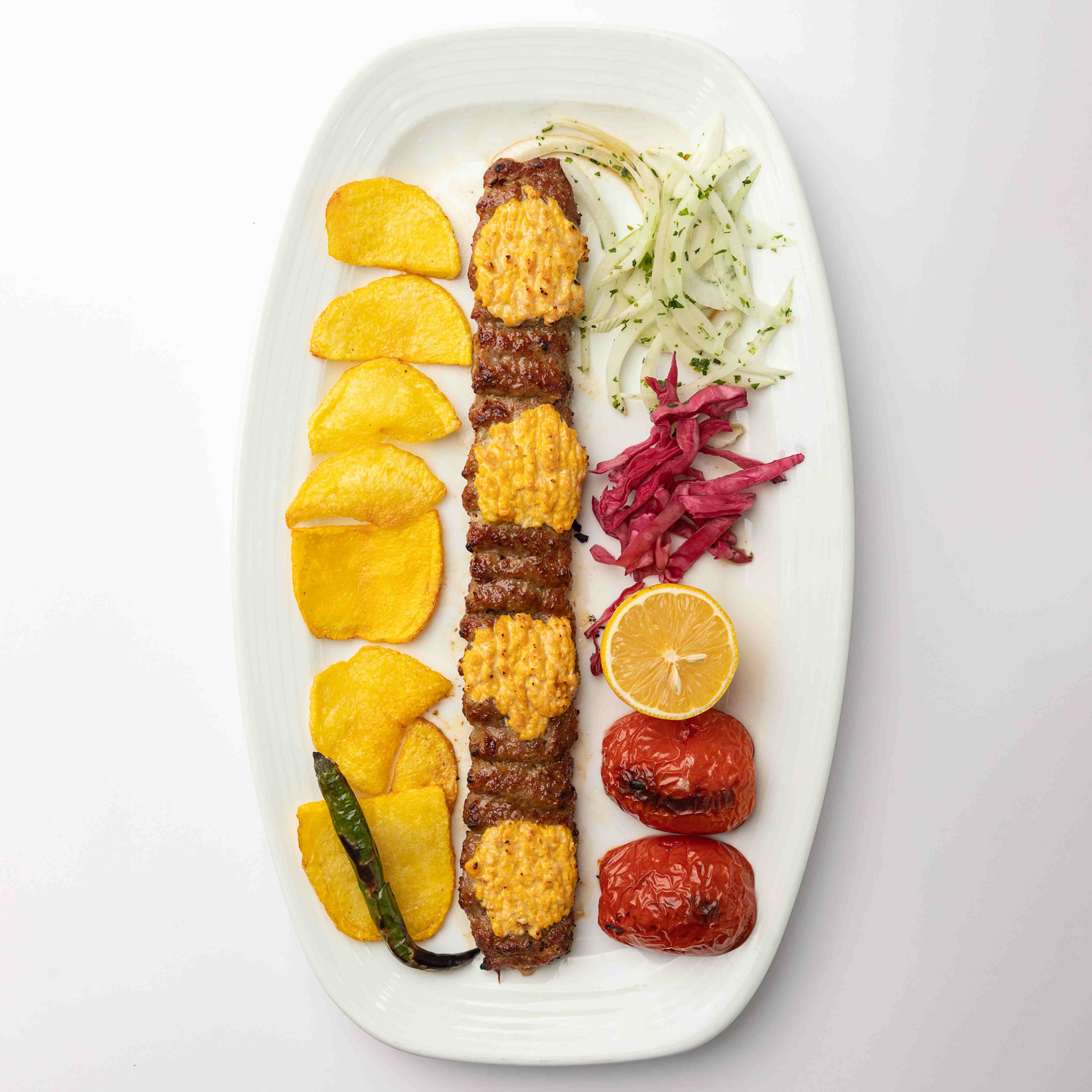 خوراک کباب لقمه نگینی