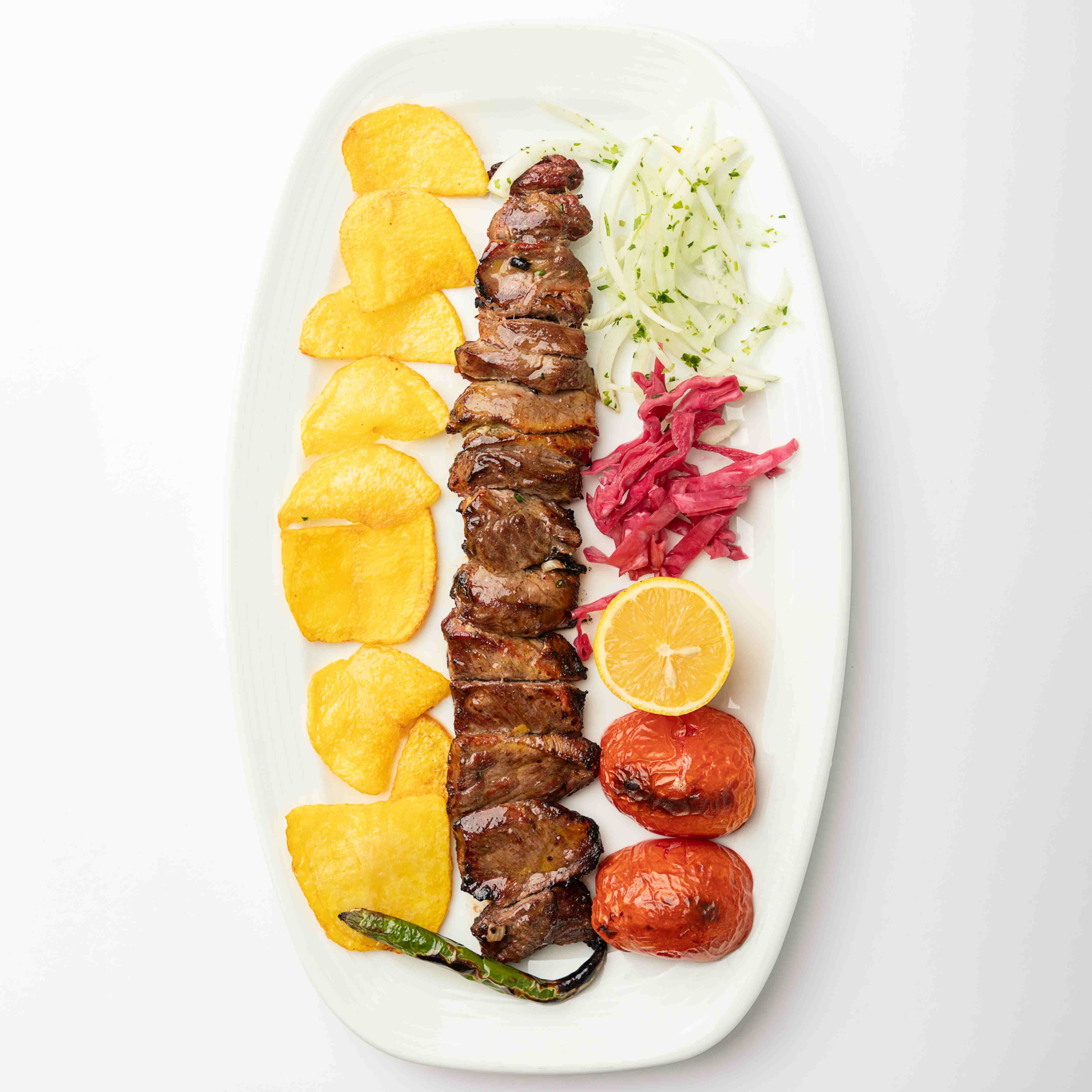 خوراک کباب چنجه