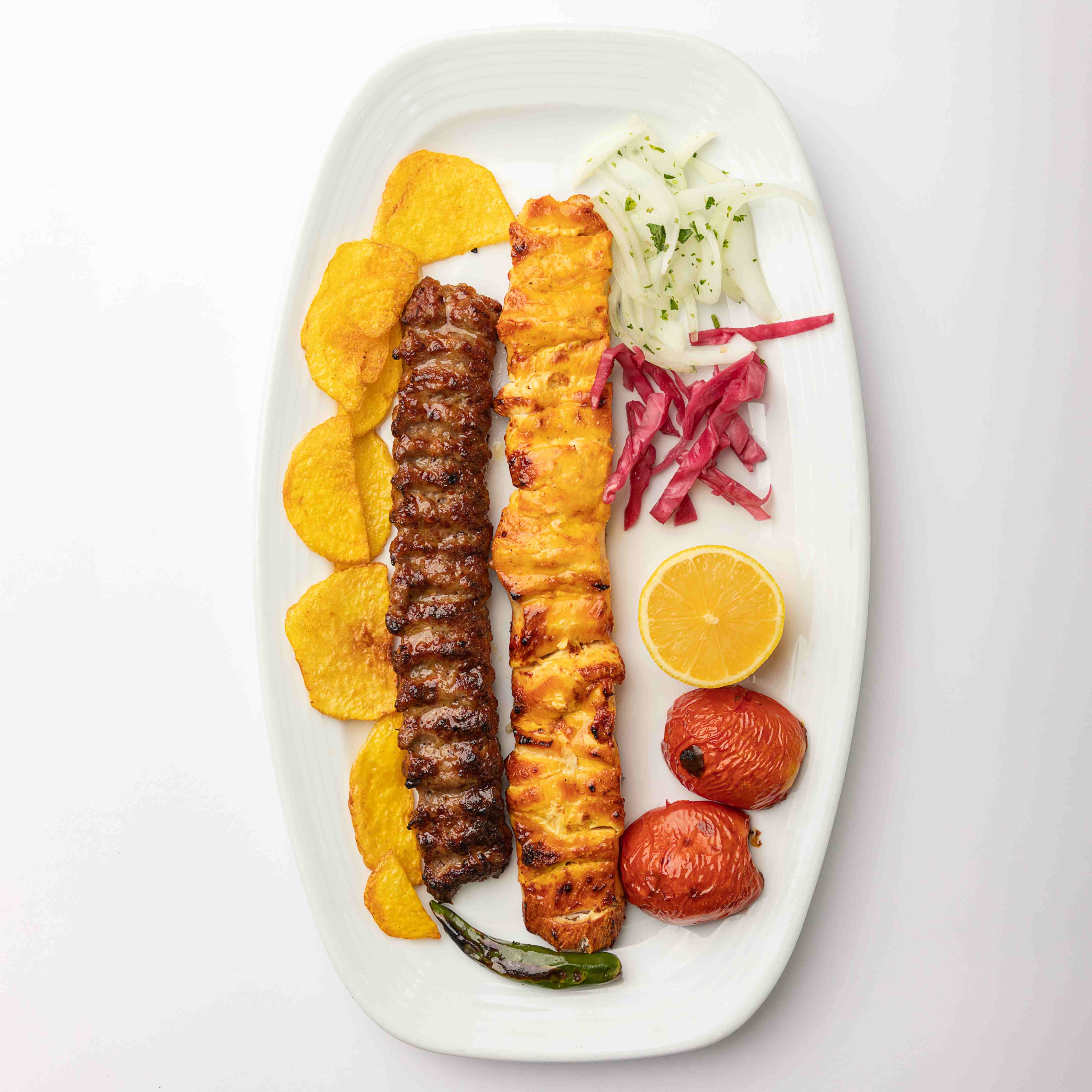 خوراک کباب وزیری