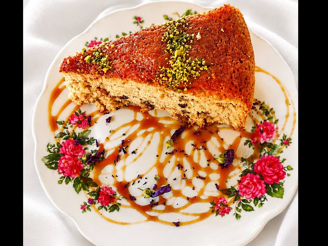 کیک هویج گردو