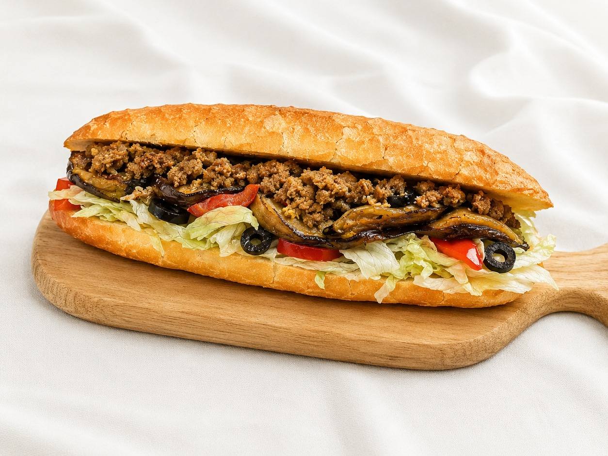 گوشت و بادمجون