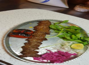 خوراک کباب برگ گوسفندی