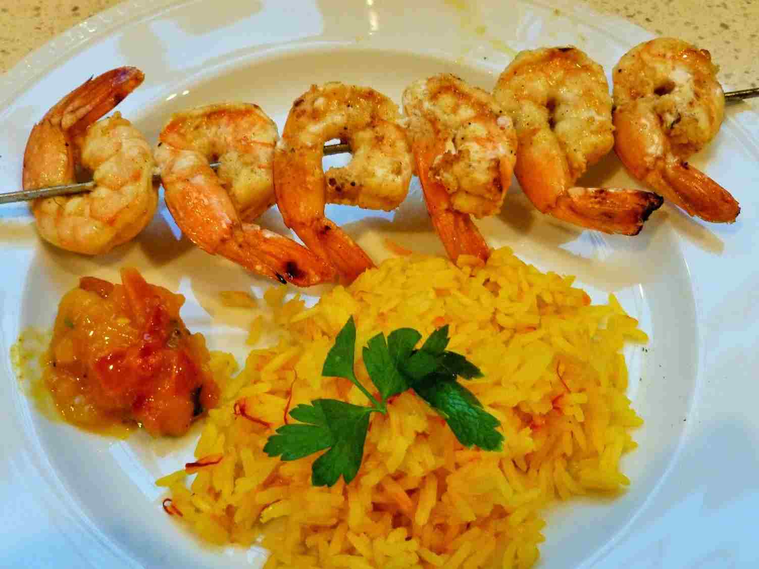 Shrimp rice