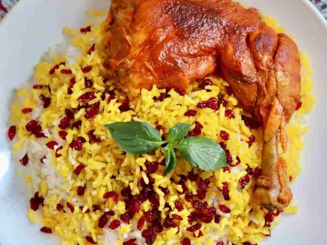 barberry rice with chicken
