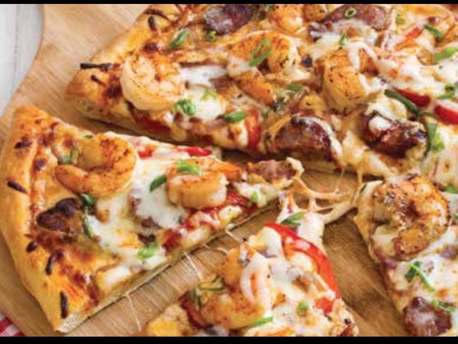 shrimps pizza