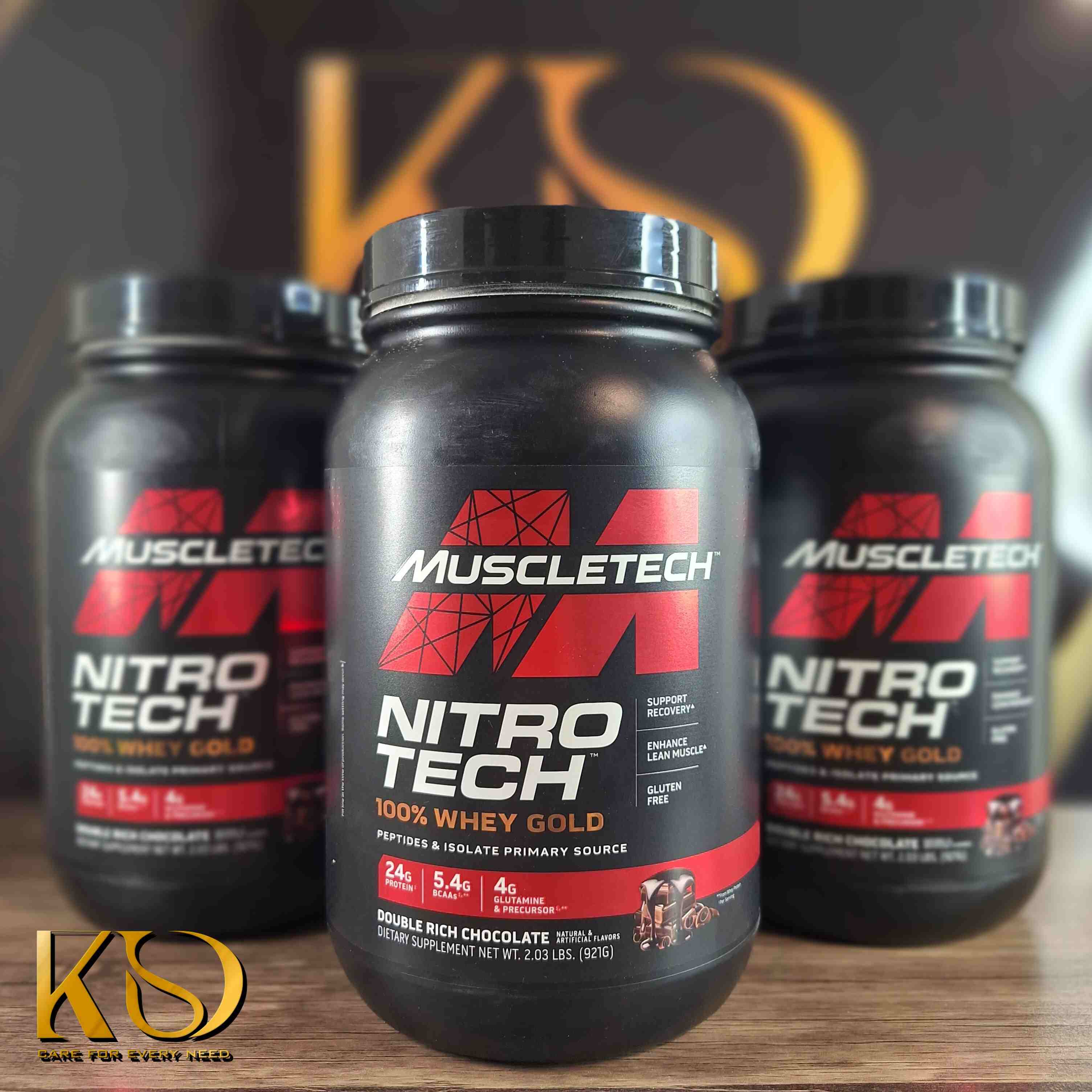 MT | NITROTECH 100% WHEY GOLD PROTEIN | 921 GR