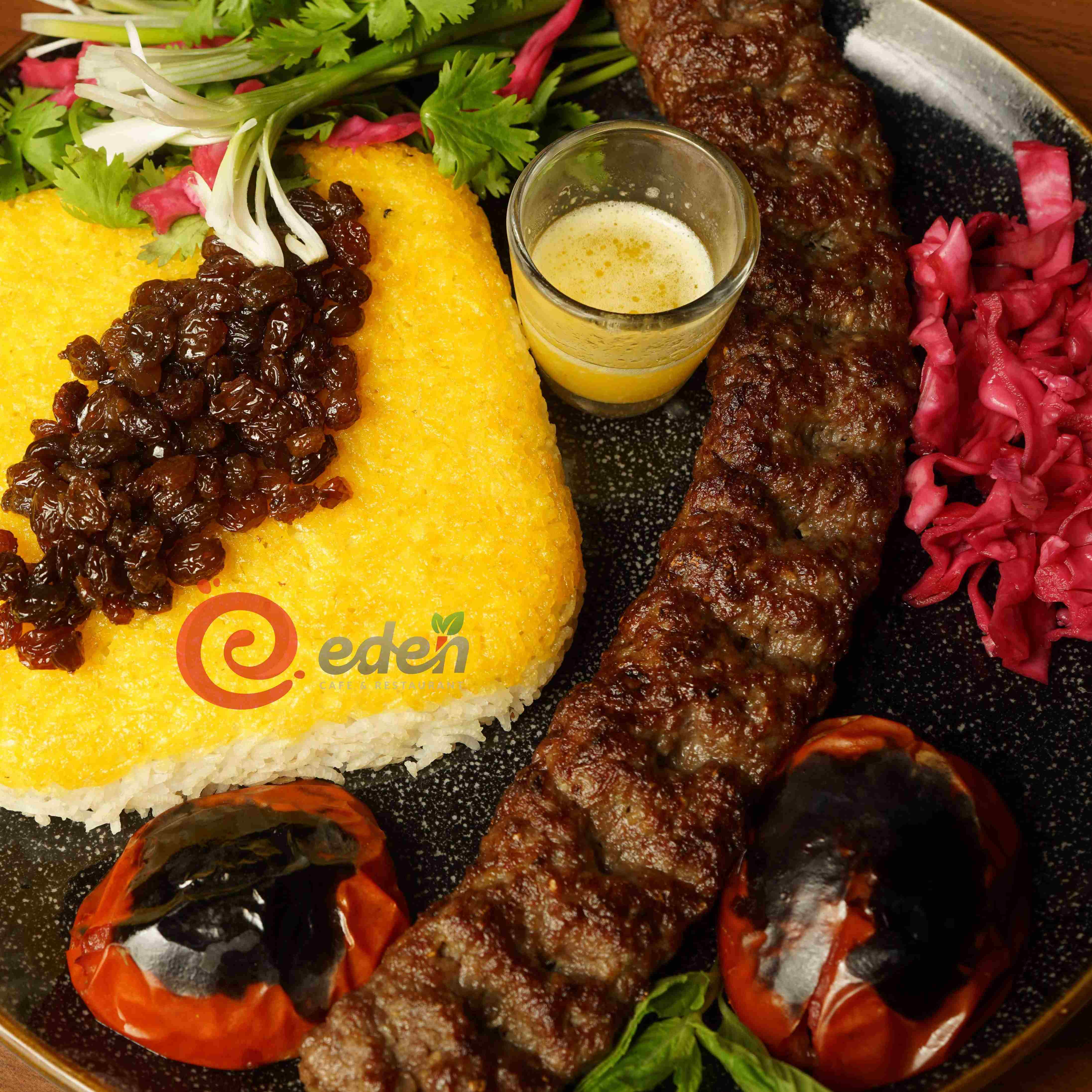 چلو کوبیده مخصوص