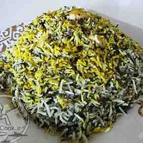 سبزی پلو