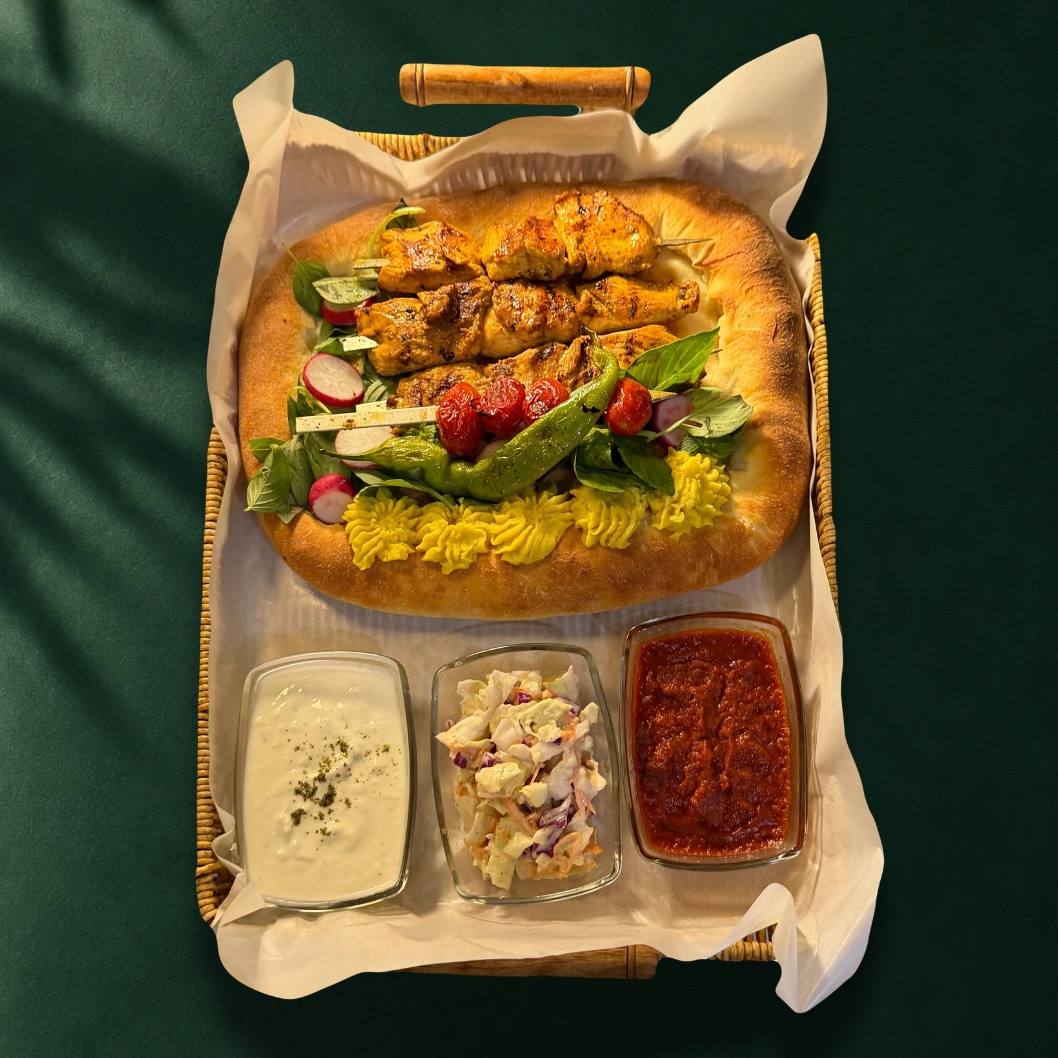 خوراک جوجه کباب