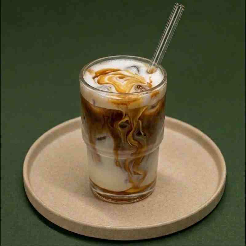 آیس لاته با سیروپ / Latte Freddo con Sciroppo