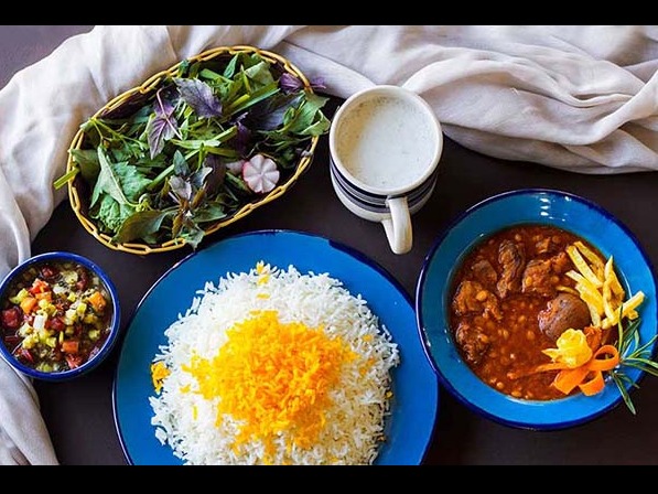 چلو خورشت قیمه