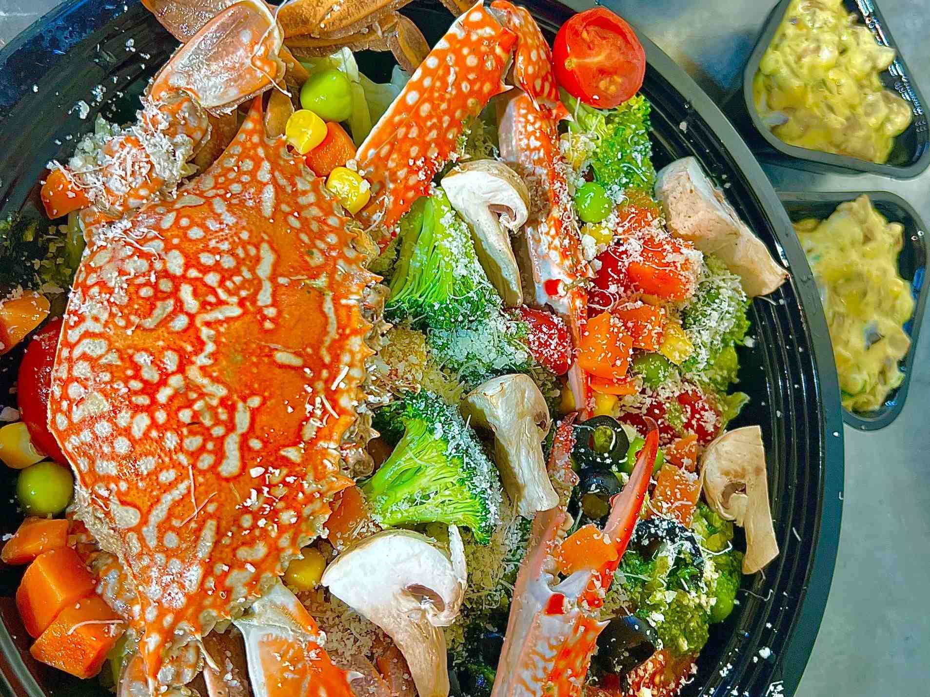 خوراک خرچنگ