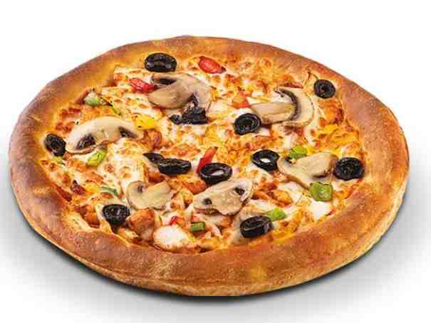 مرغ و قارچ