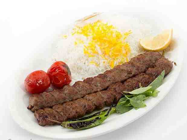 چلو کباب کوبیده