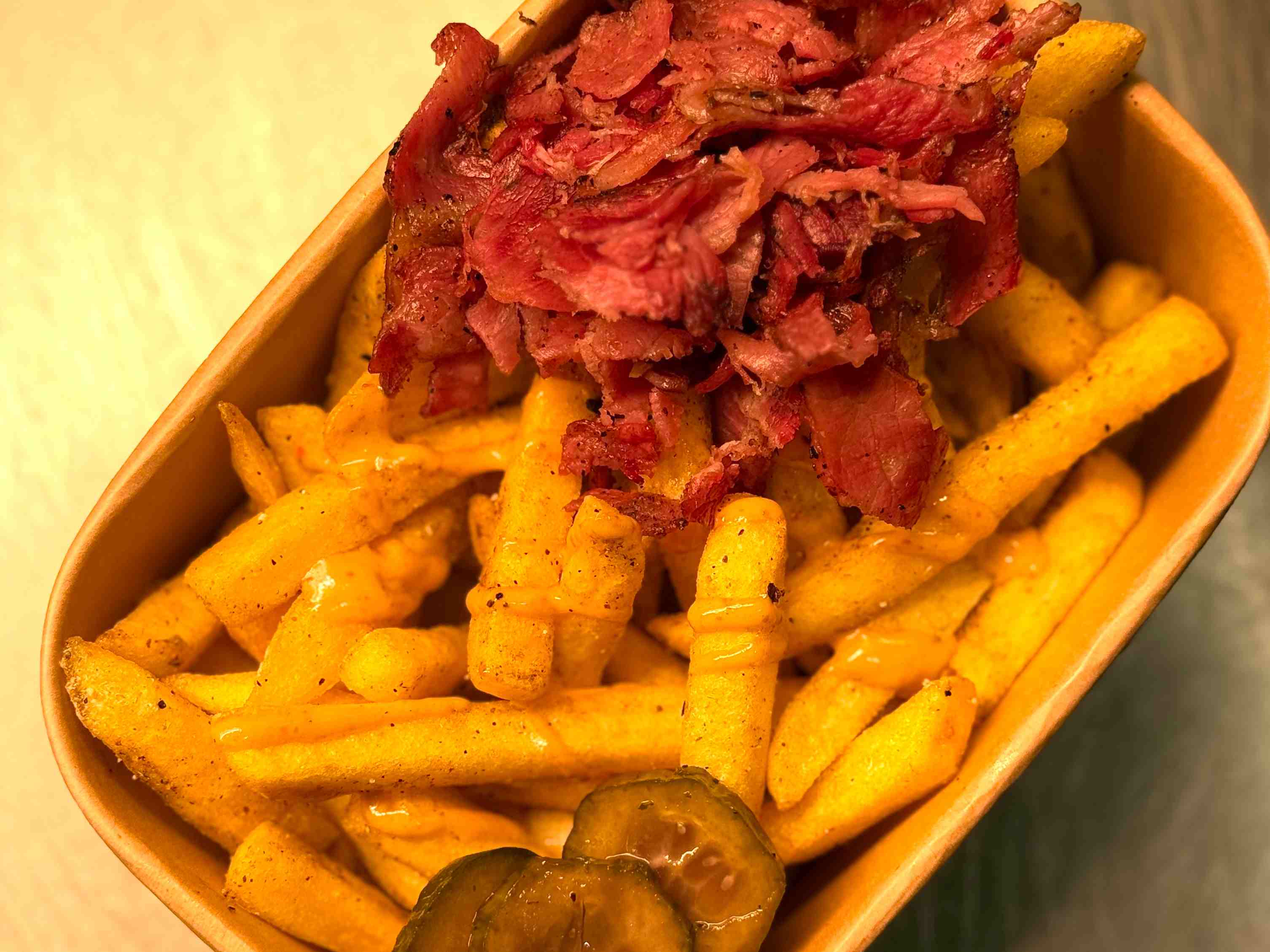 French Fries + Smoked Bacon