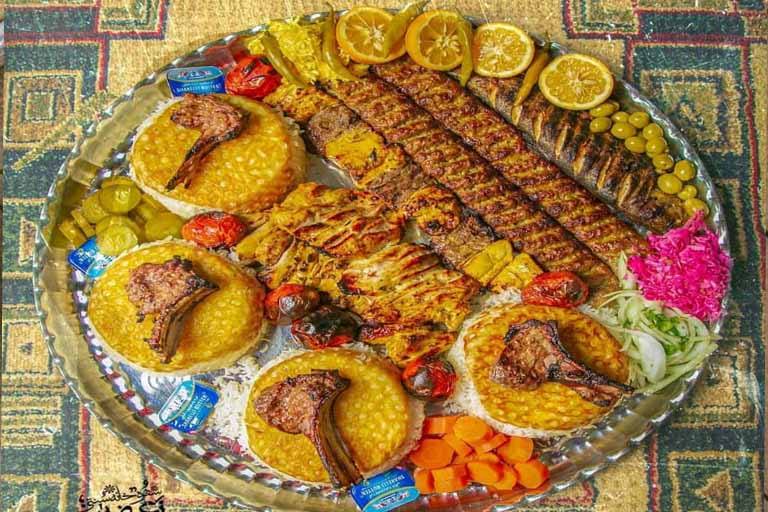 سینی مخصوص ۴ نفره