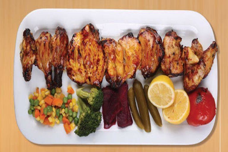 جوجه کباب با استخوان