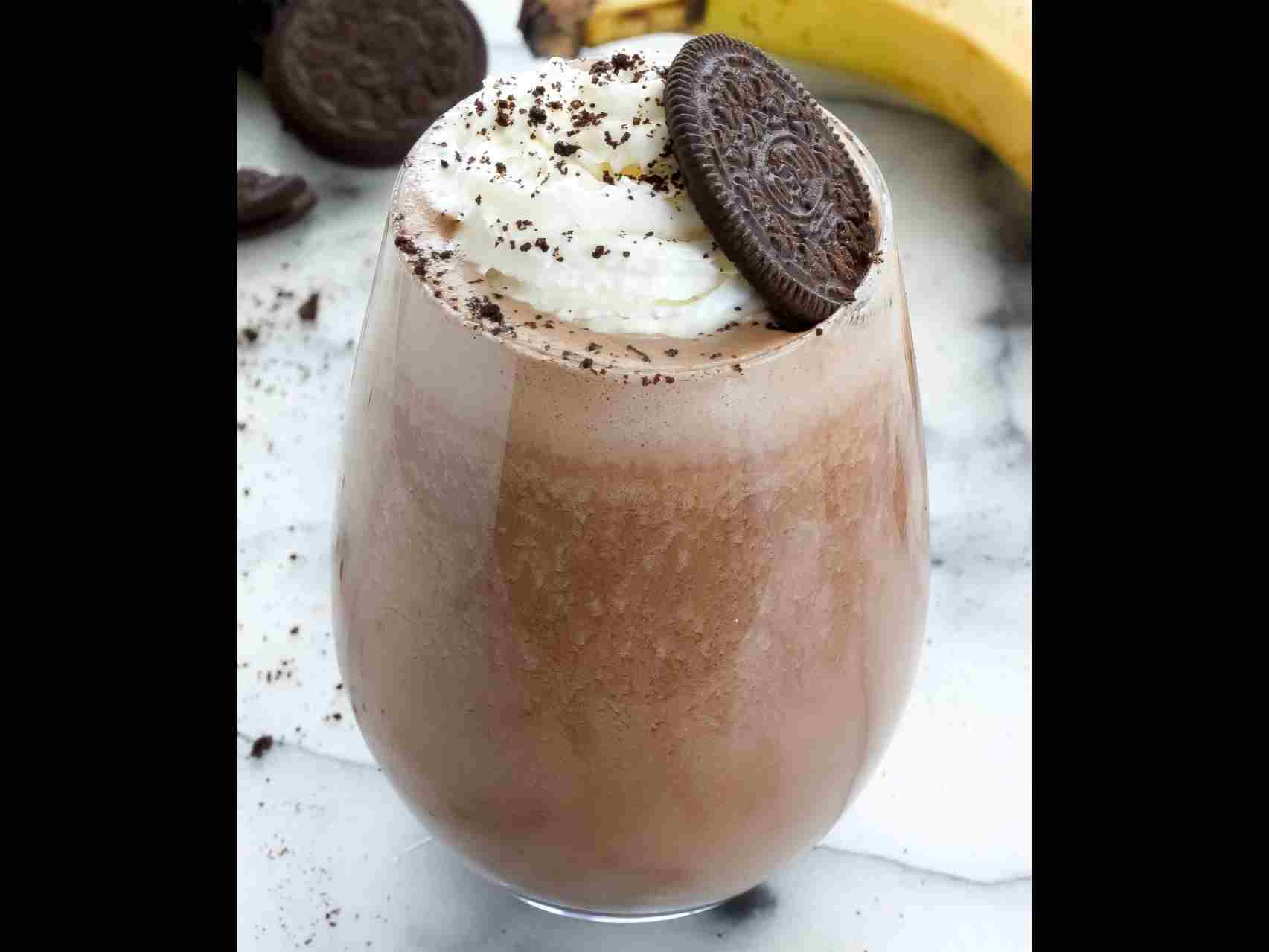 چیز شیک اورئو oreo cheese shake