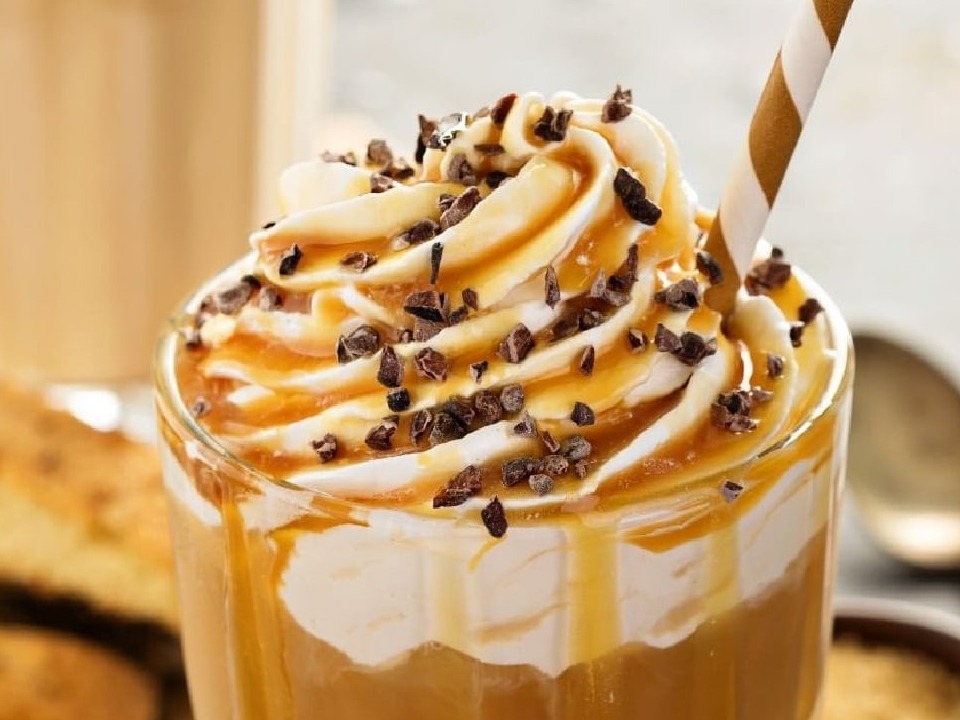 میلک شیک کارامل caramel 