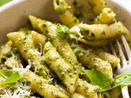 پاستا پستو pesto pasta