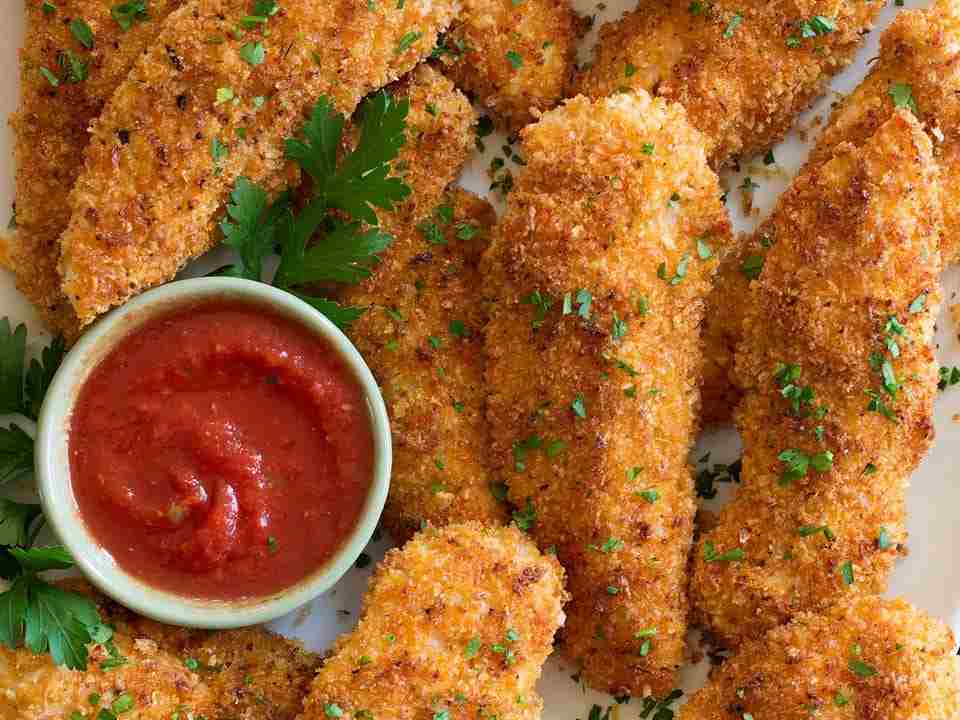 فیله استریپس chicken strips