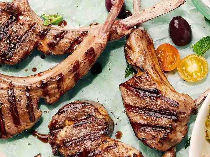 لم چاپس lamb chops