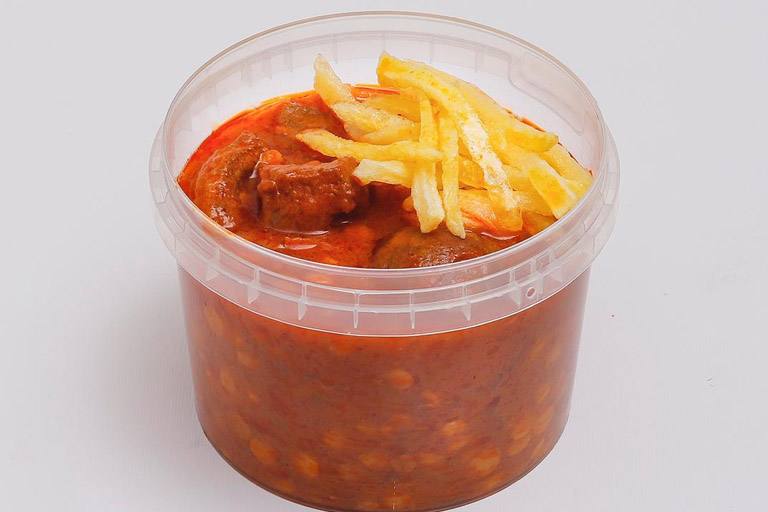 خورشت قیمه سیب زمینی مخصوص ( اضافه )