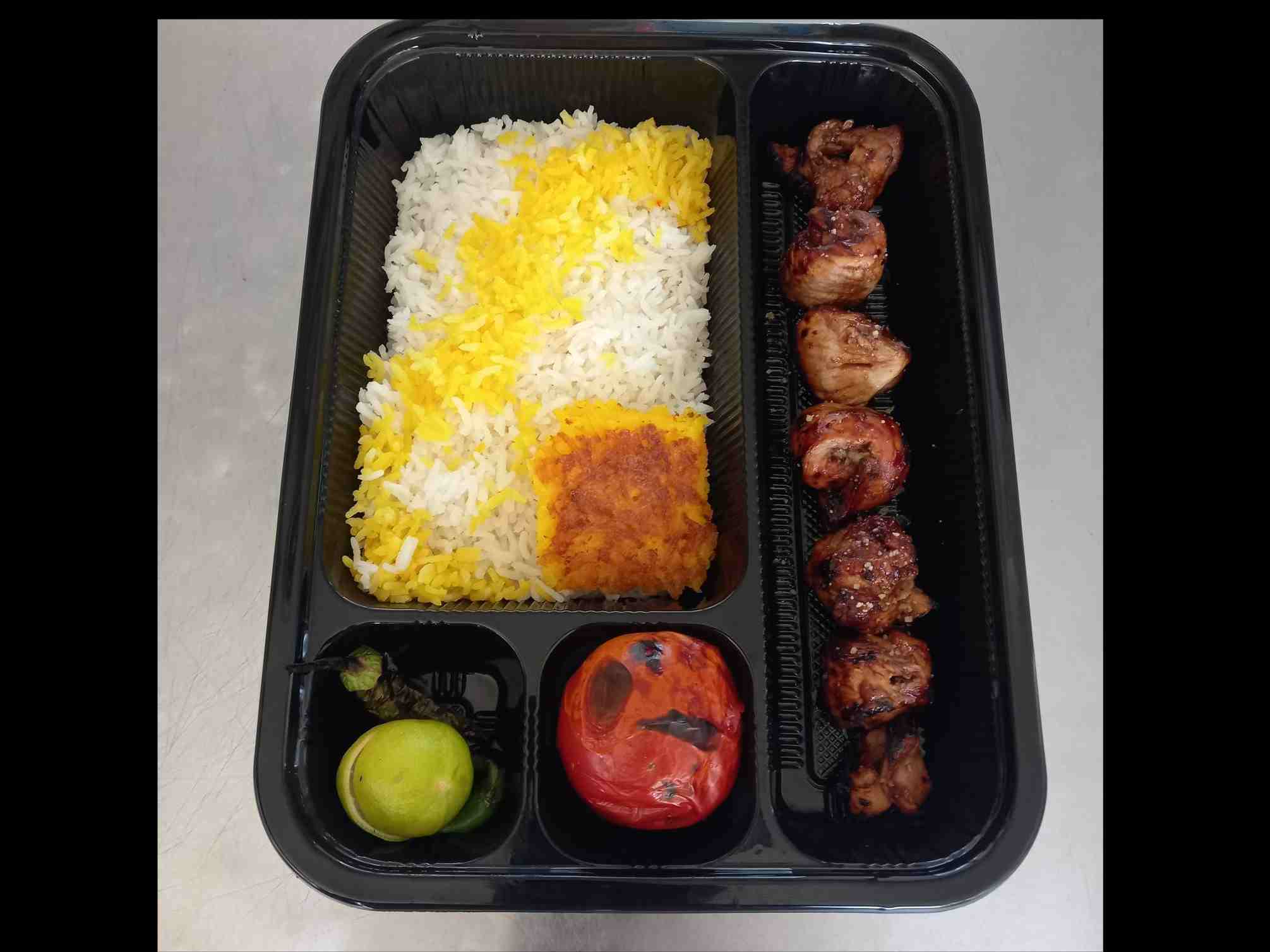 چلوجوجه کباب ترش مخصوص