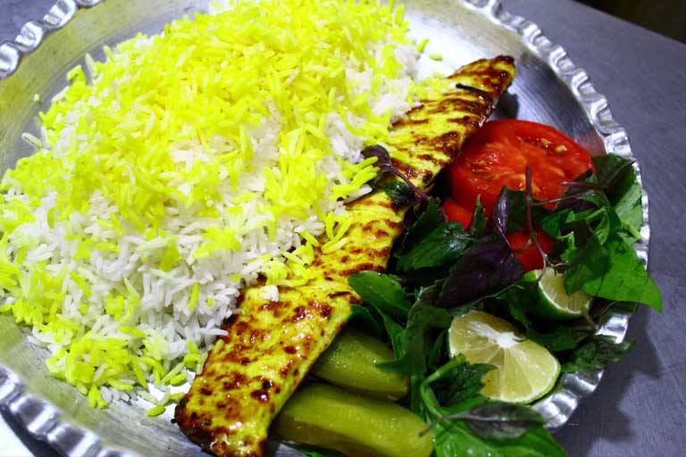 چلو جوجه کباب 200 گرمی