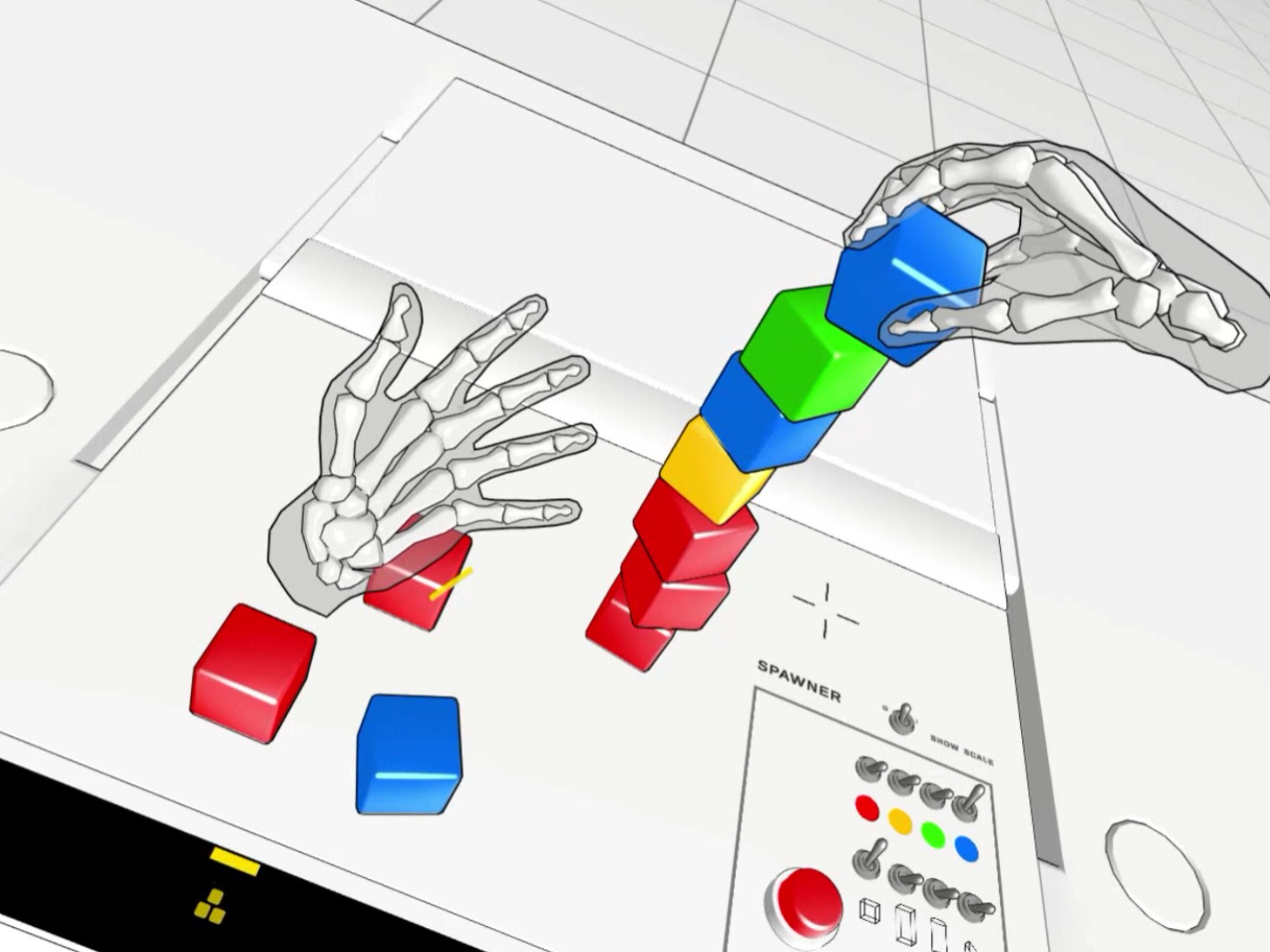 آزمایشگاه فیزیک دست (hand physics lab)