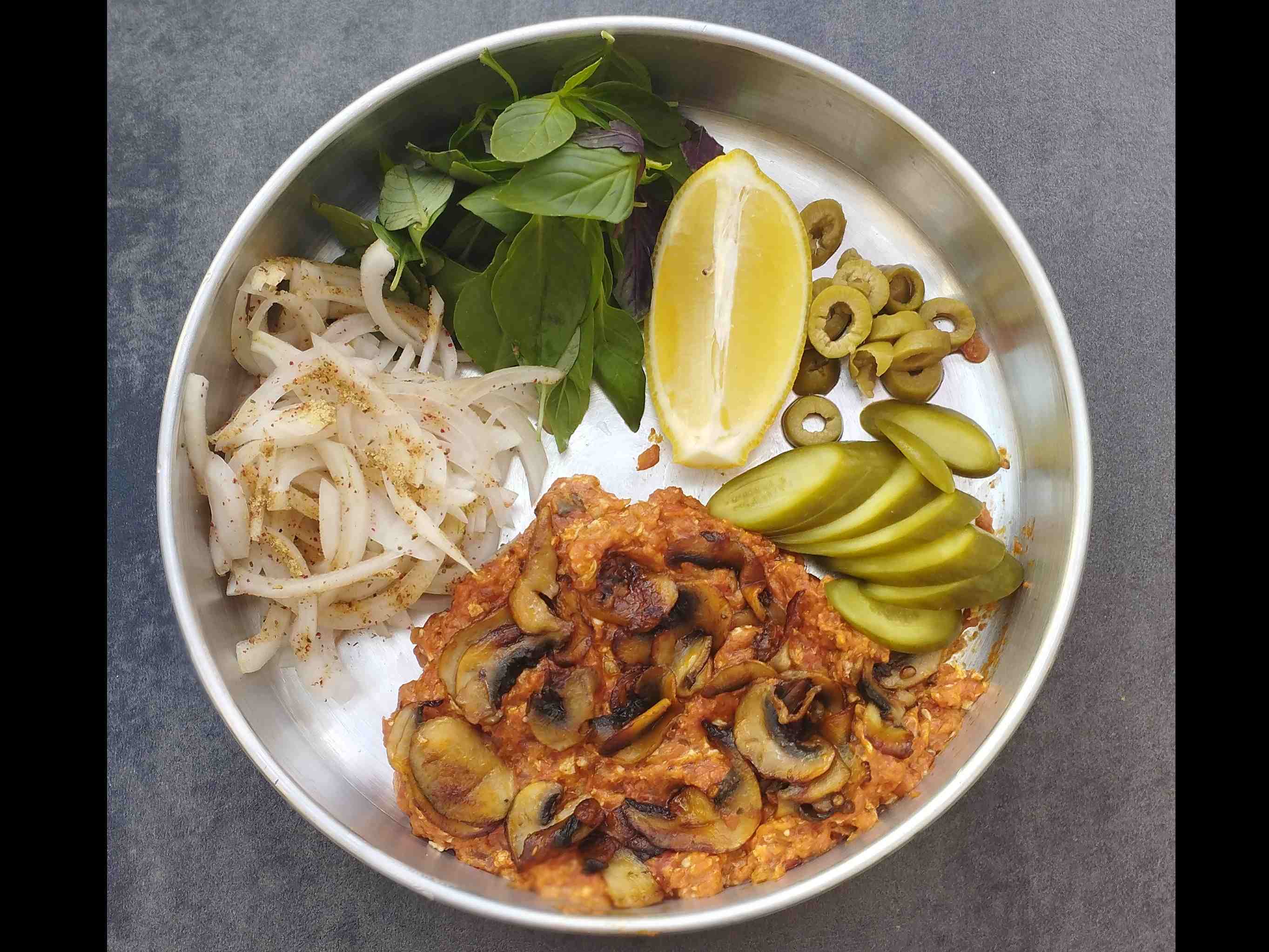املت یک نفره