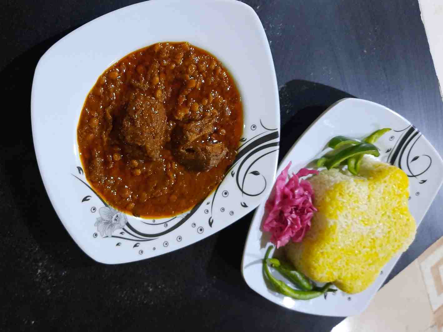 چلو قیمه