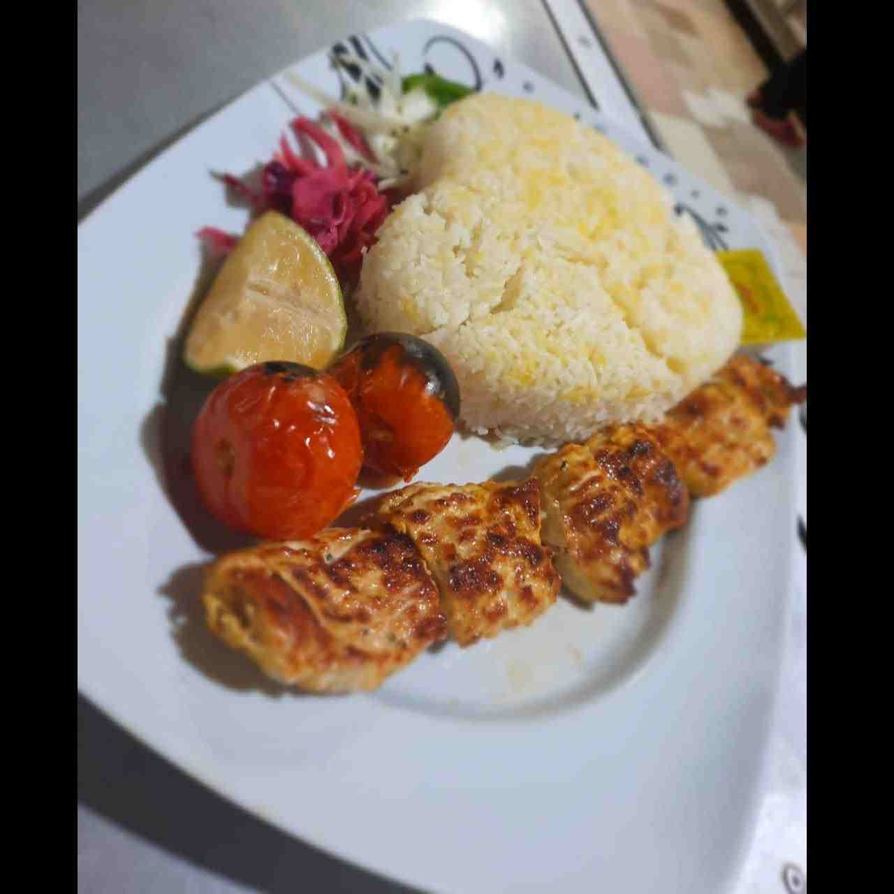 چلو جوجه بدون استخوان