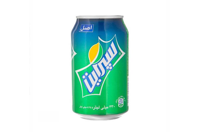 نوشابه قوطی اسپرایت