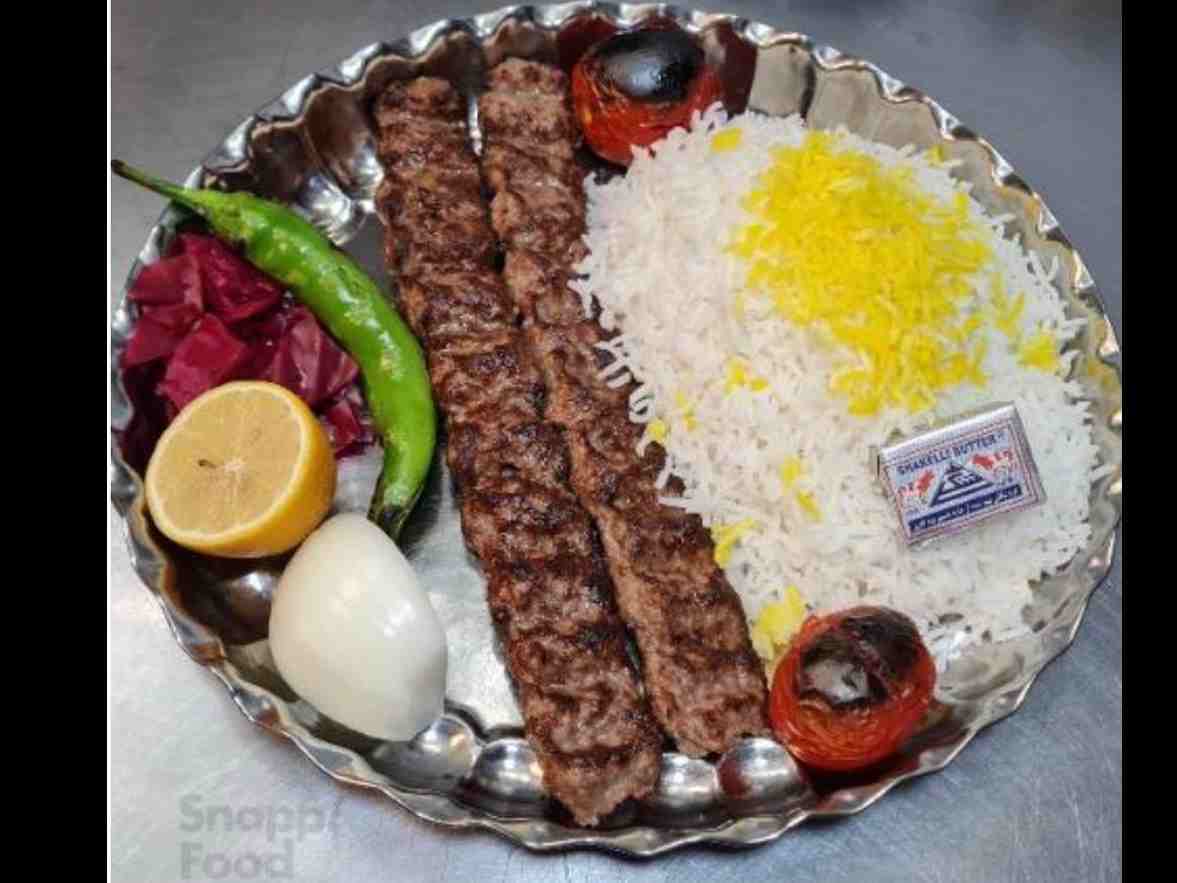 چلو کوبیده1سیخ