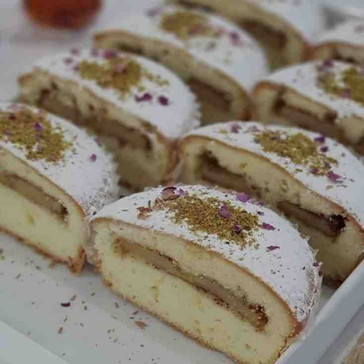 کیک سیب دارچین