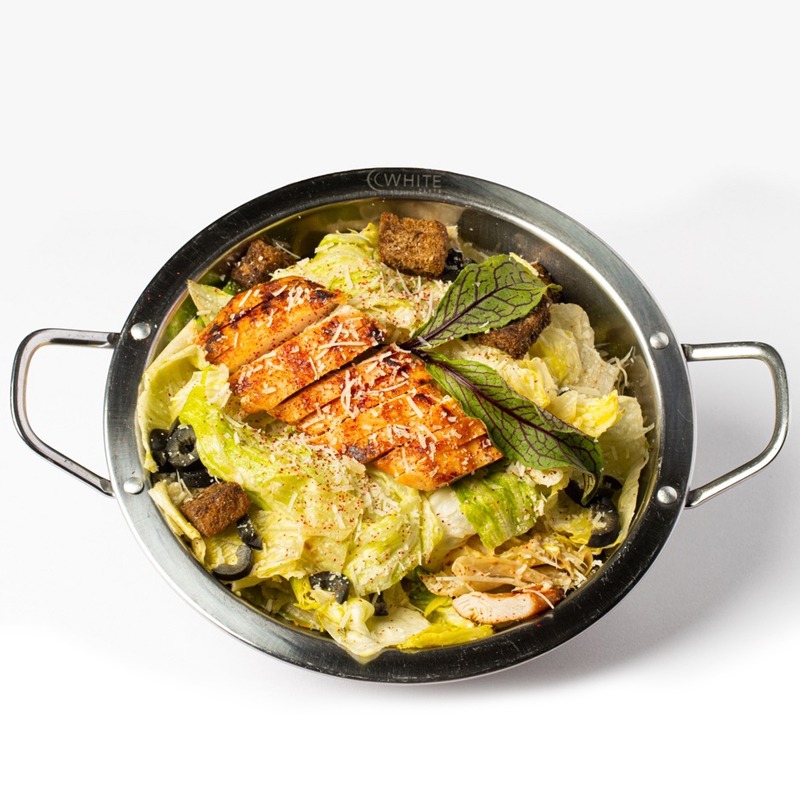 سالاد سزار با مرغ گریل -۲ نفره (Caesar Salad)