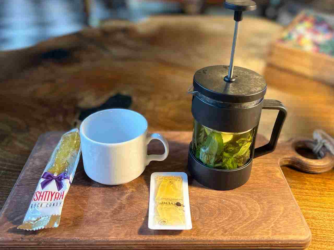 چای سبز نعنا