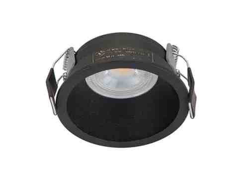 چراغ سقفی قاب هالوژن برش 7 سانت N1001/BLK