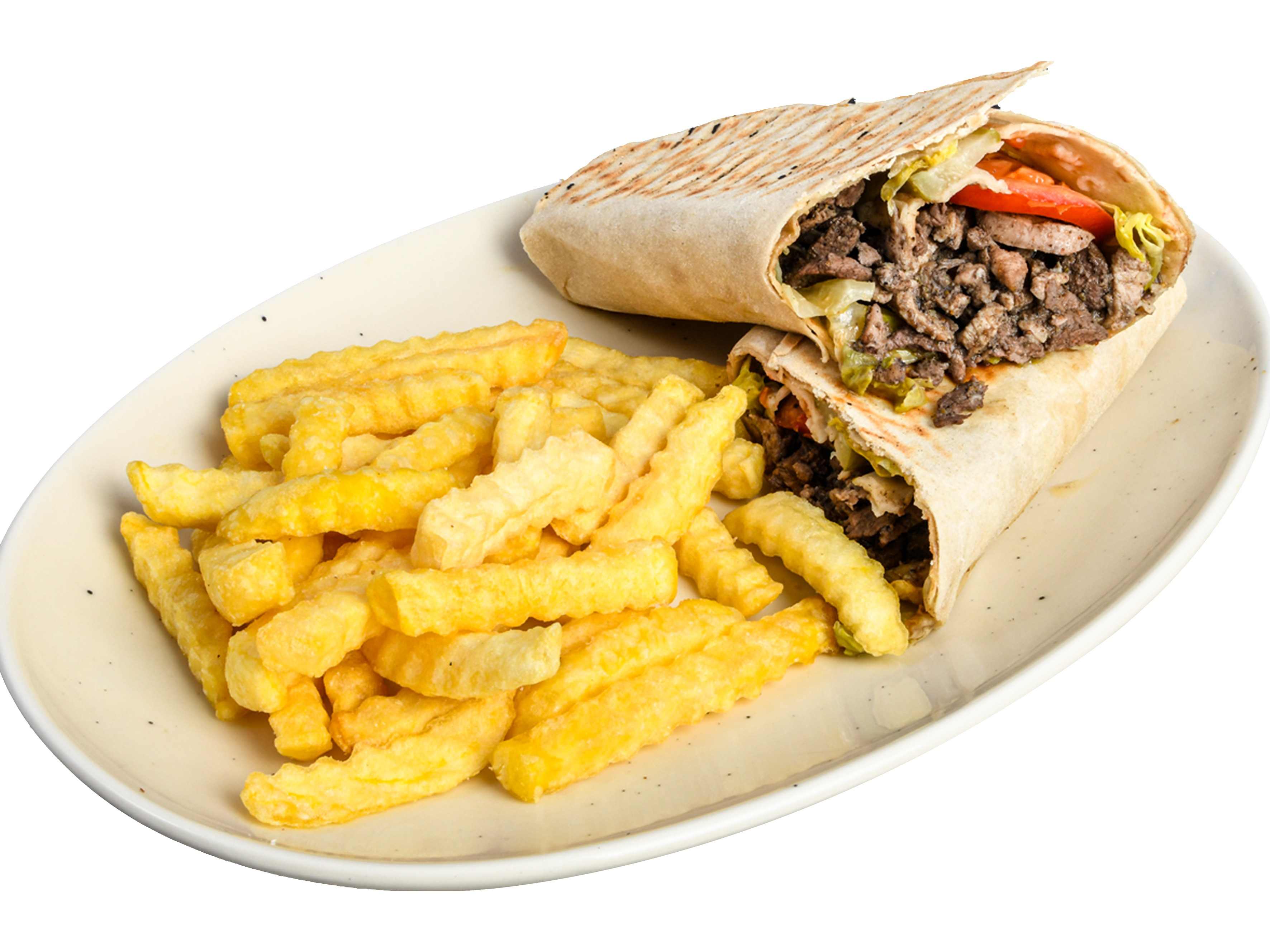 ساندويچ گوشت ومرغ-شاورمايي