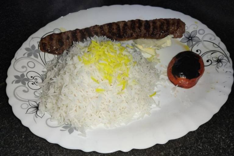چلوکباب کوبیده مخصوص