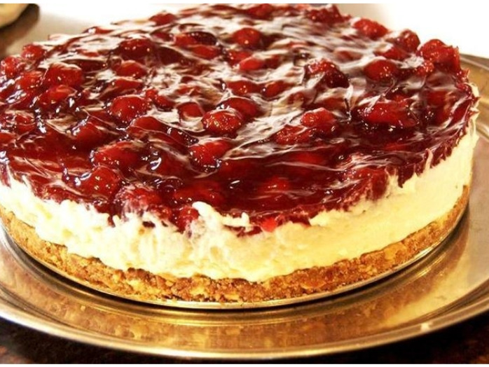  چیز کیک آلبالویی