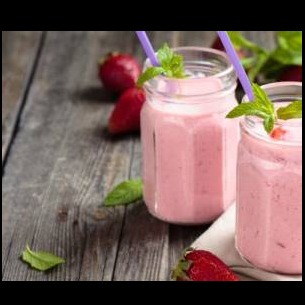 شیک توت فرنگی