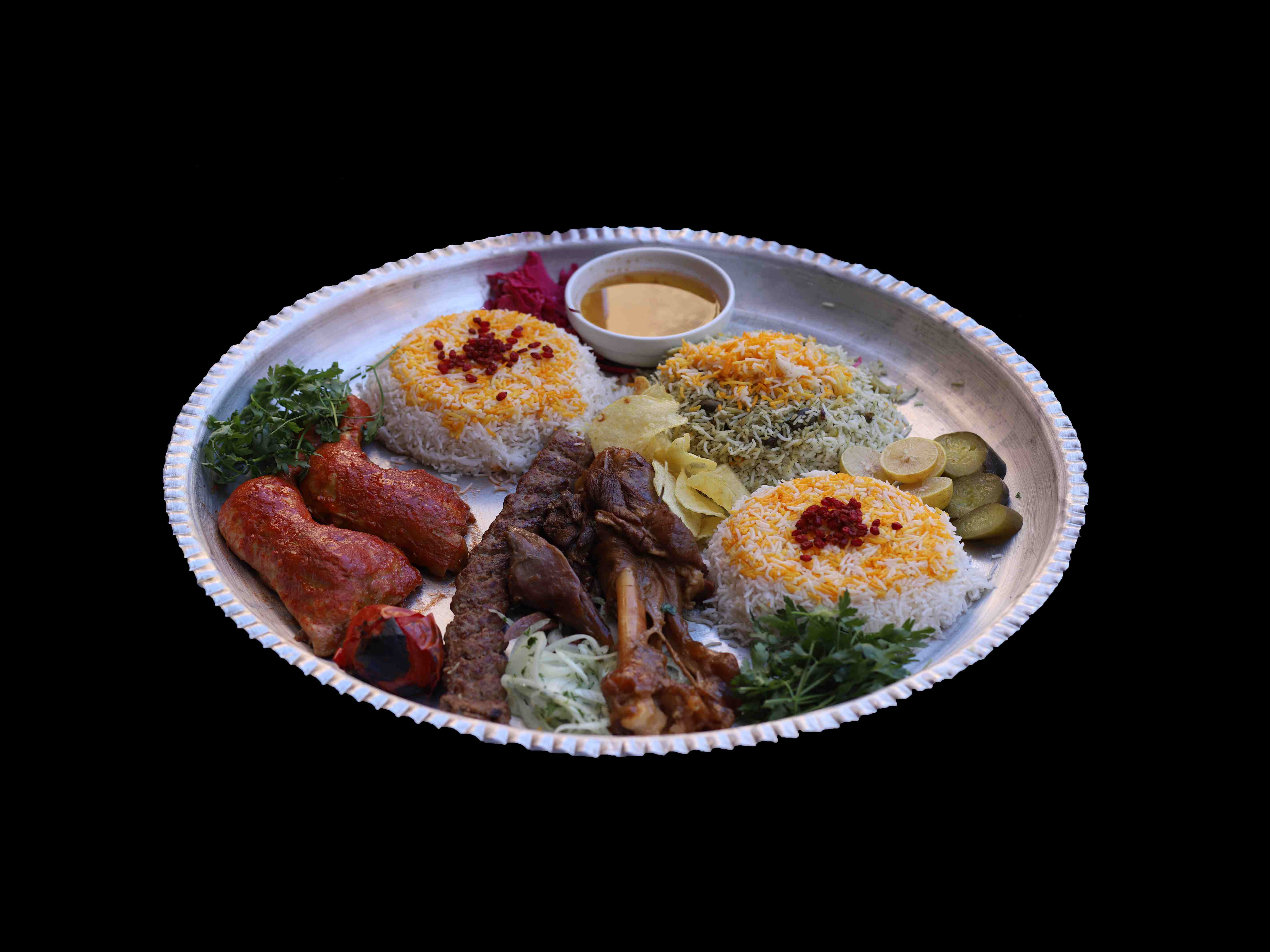سینی سه نفره اقتصادی ماهیچه