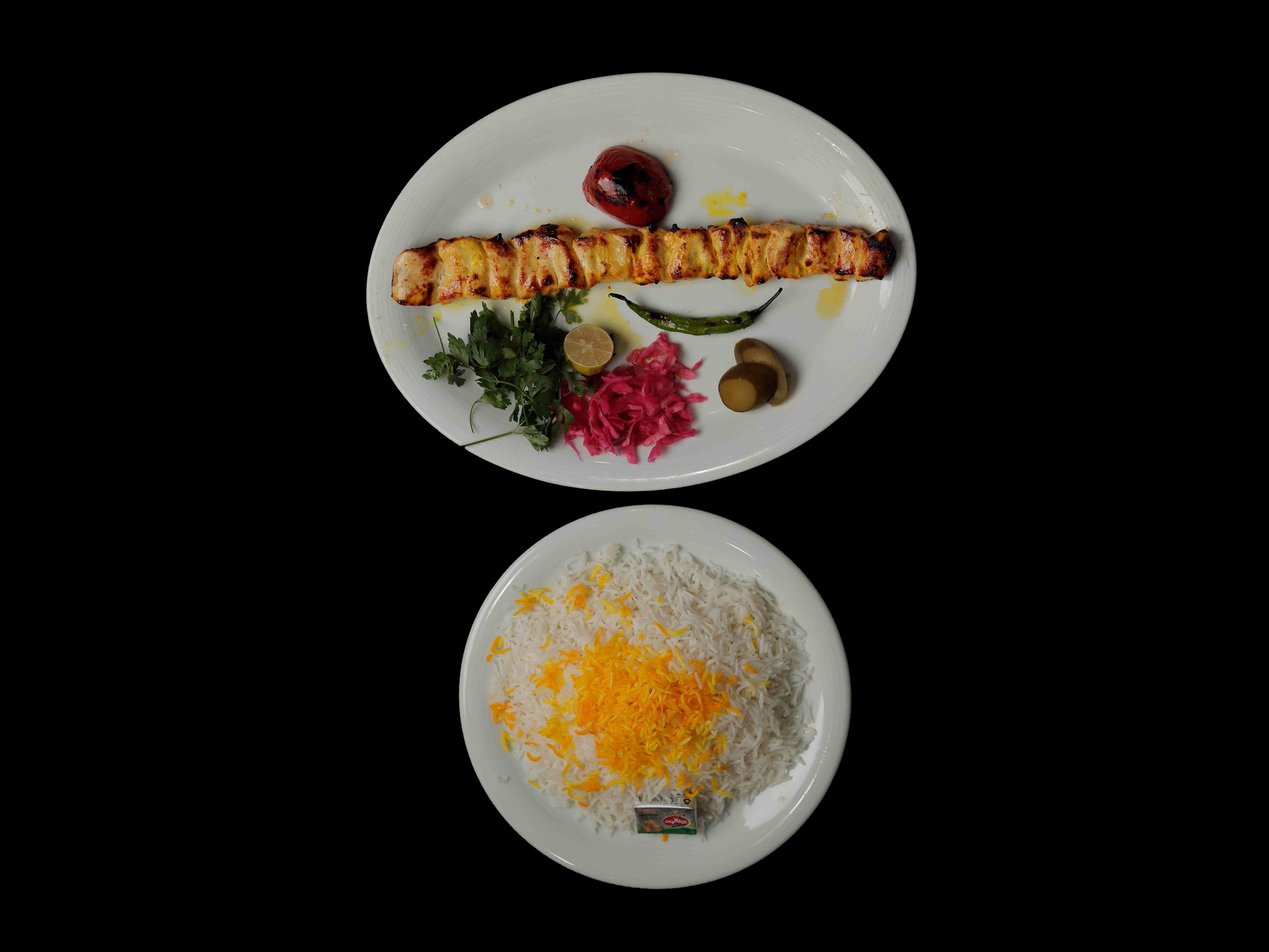 چلو جوجه بدون استخوان