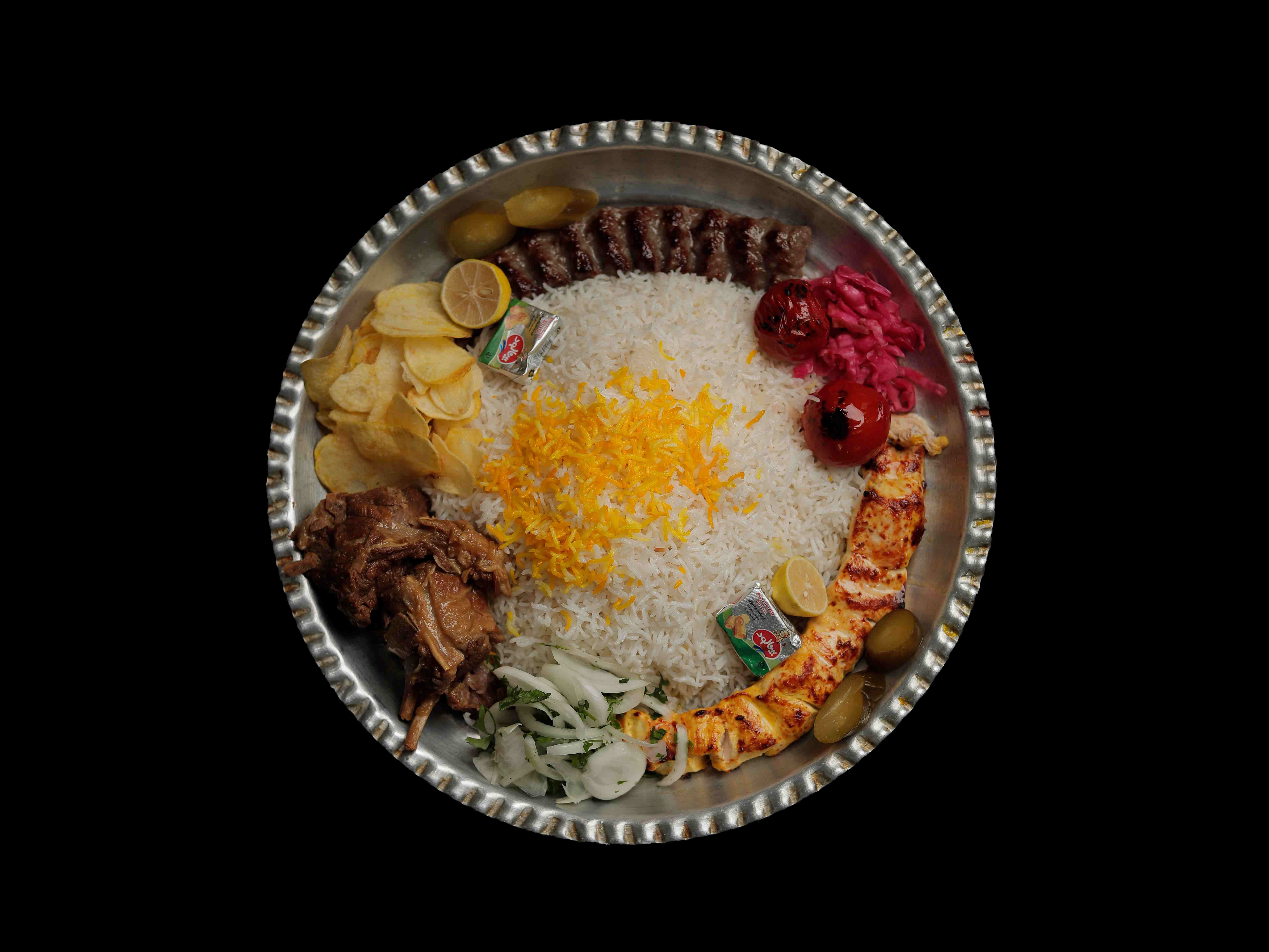 سینی دونفره گوشت مخصوص
