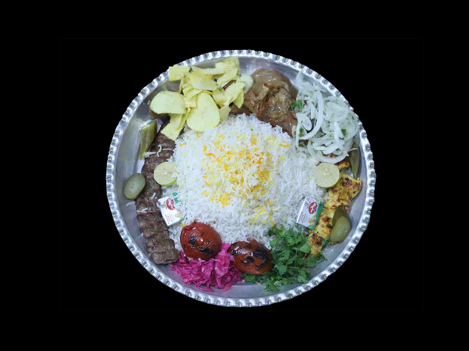 سینی دونفره ماهیچه مخصوص