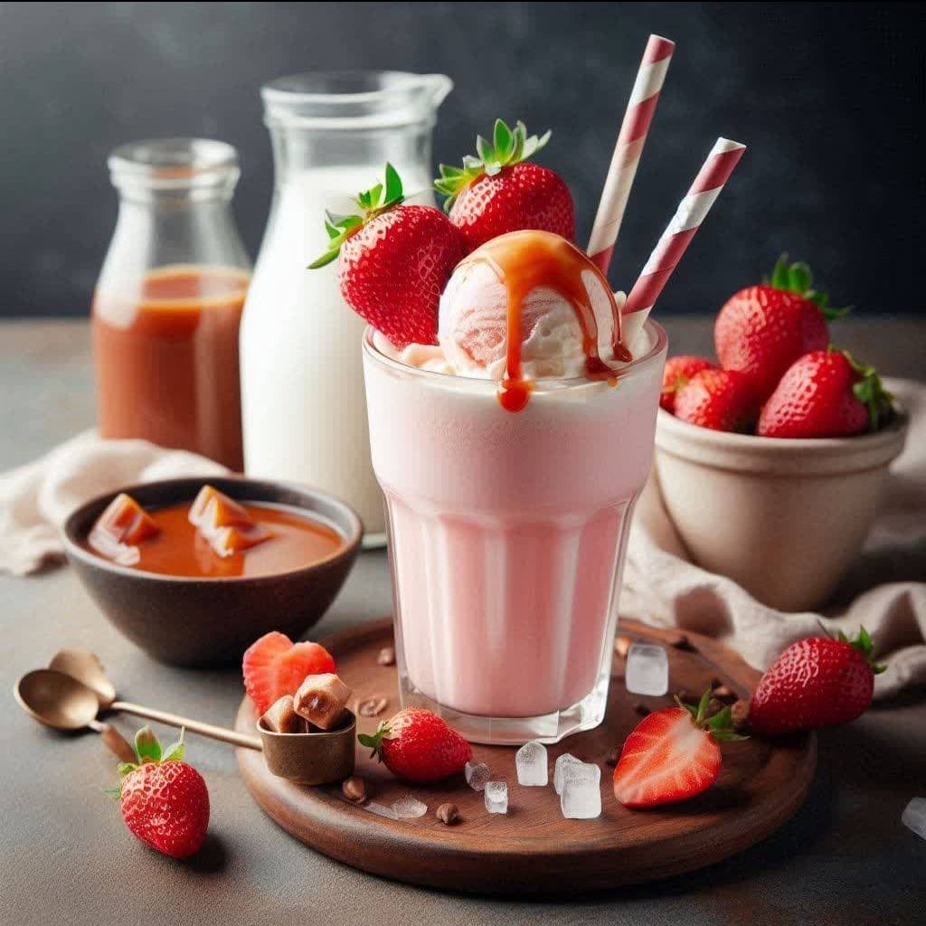 شیک توت فرنگی